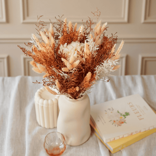Bouquet Basile en fleurs séchées et stabilisées - Flowrette