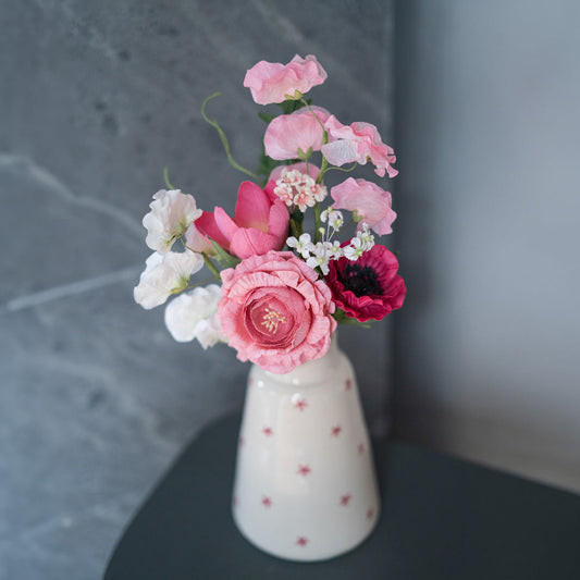 Bouquet fleurs en papier Cocteau
