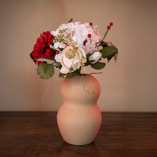 Bouquet fleurs en papier Piaf