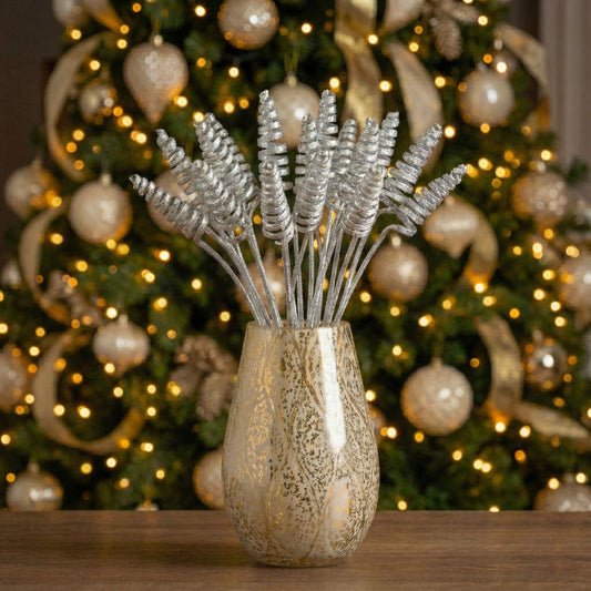 Cane cone séché Argenté