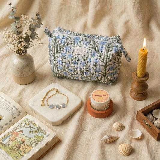 Coffret Parfumé Almée, boîte cadeau avec fleurs séchées et parfum - Flowrette