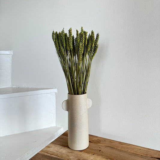Botte fleurs séchées Blé Vert olive