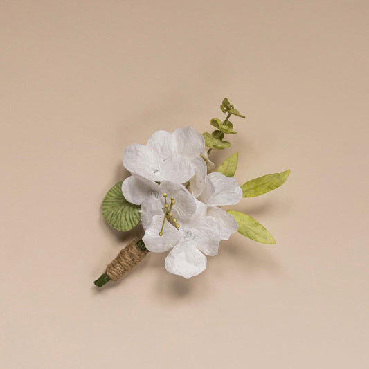 boutonniere-mariage-vert