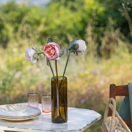 fleur-papier-flowrette-pivoine-jardin-couleur-peche