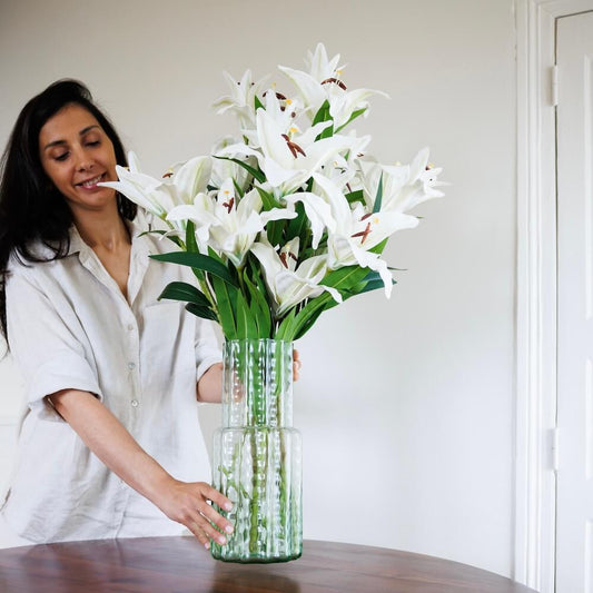 Bouquet de fleurs artificielles de Lys