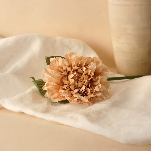 Beige paper dahlia