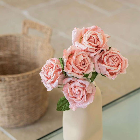 fleurs-papier-flowrette-rose-pastel