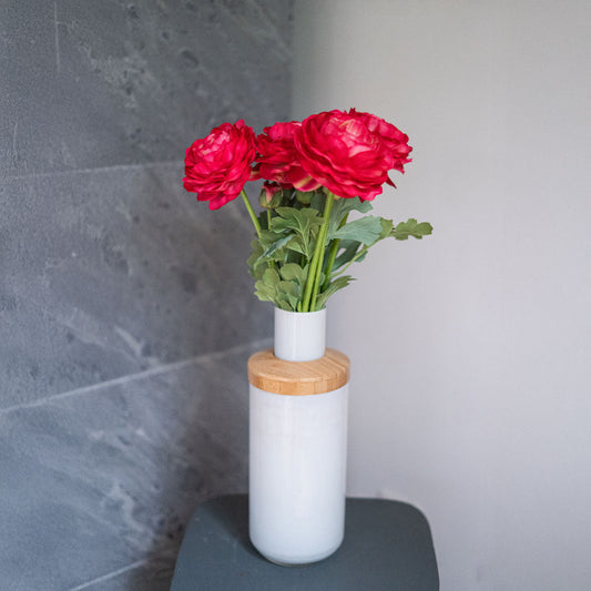 fleurs artificielles flowrette. Renoncule fuchsia flowrette